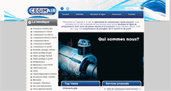 Desktop Screenshot of cegimair.fr